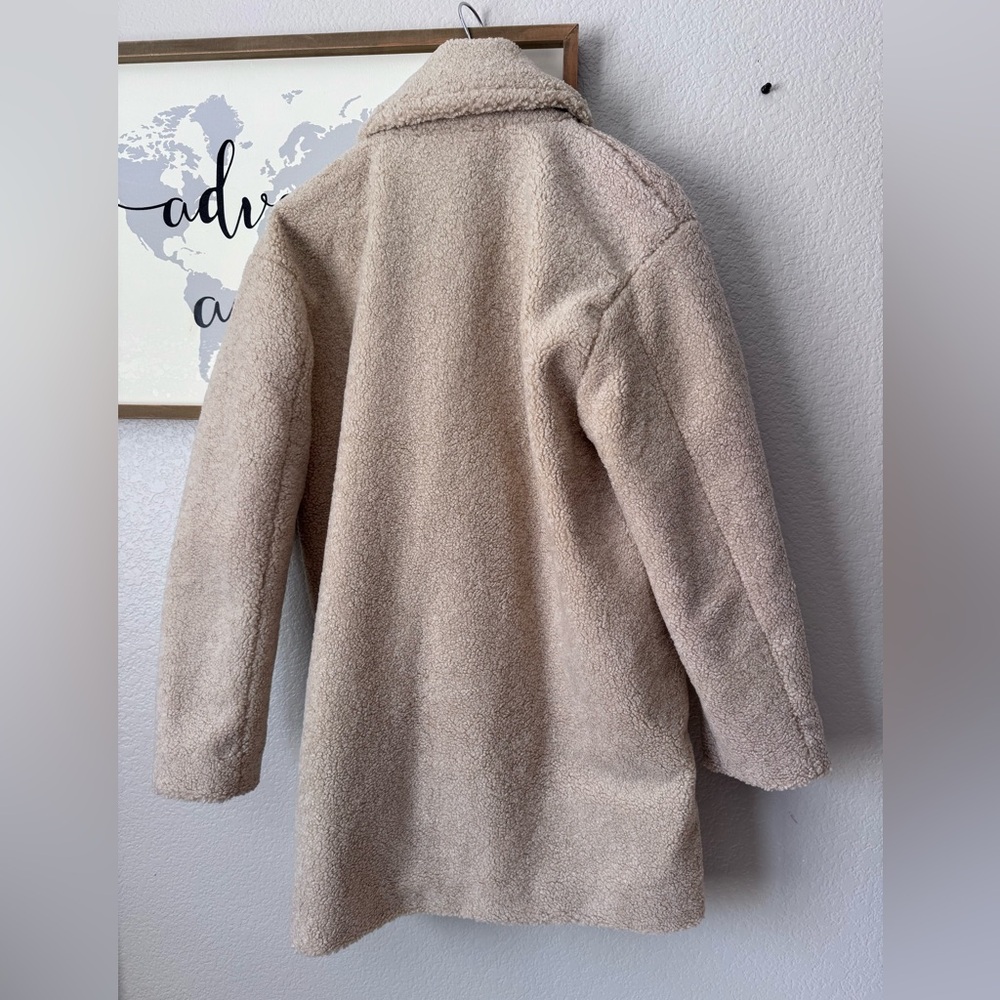 Daily Ritual small teddy coat oversized - Picture 2 of 2